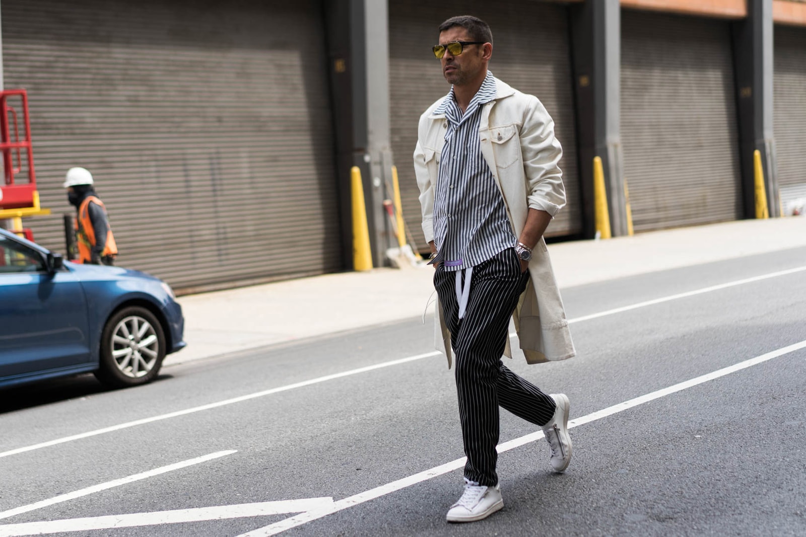 New York Fashion Week Men's 2018 Street Style