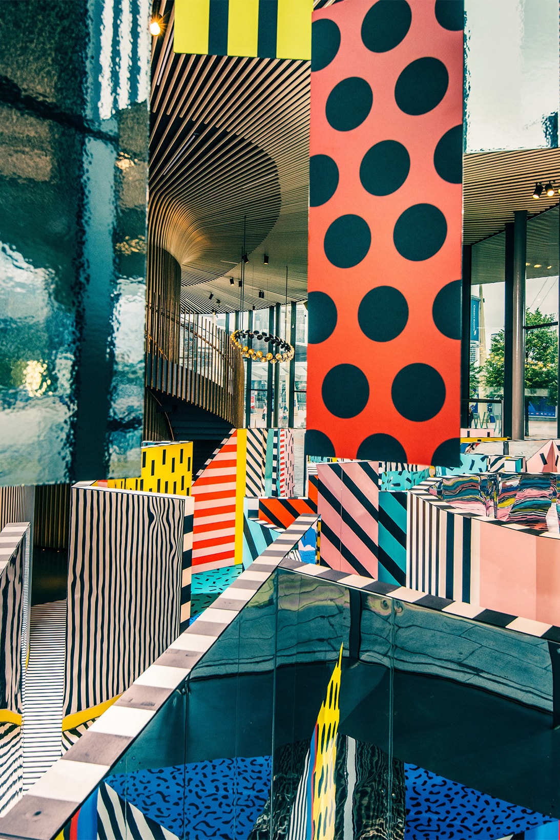Camille Walala Temple to Wonder NOW Gallery London Art Exhibition 2017 July Summer