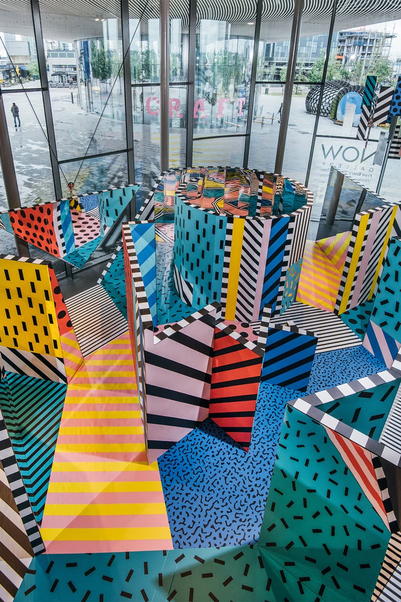 Camille Walala Temple to Wonder NOW Gallery London Art Exhibition 2017 July Summer