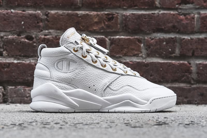 Champion Casbia AWOL Atlanta Black White Grey Leather Suede Collaboration Sneakers Shoes Footwear 2017 July Summer Release Date Info