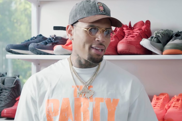 Check out Chris Brown's Massive Sneaker Closet, Special Rare Gems Included