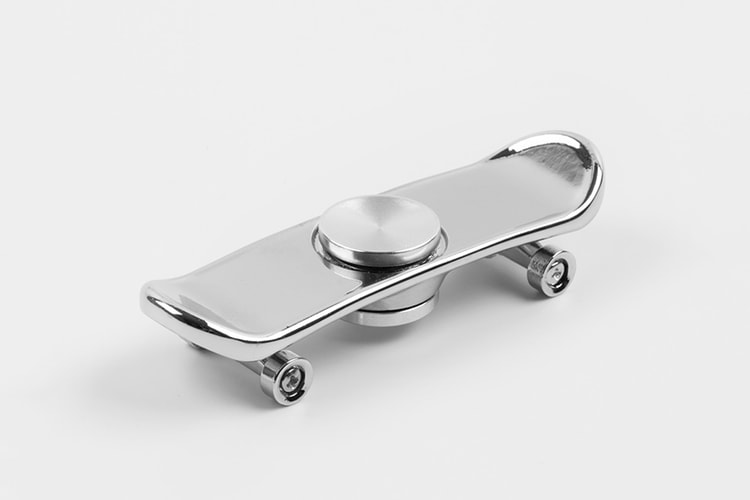 colette Drops $35 USD Mini Skateboard Fidget Spinners