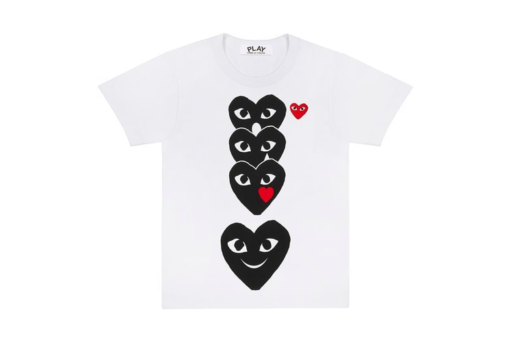 COMME des GARÇONS PLAY Releases an Emoji-Inspired T-Shirt Collection