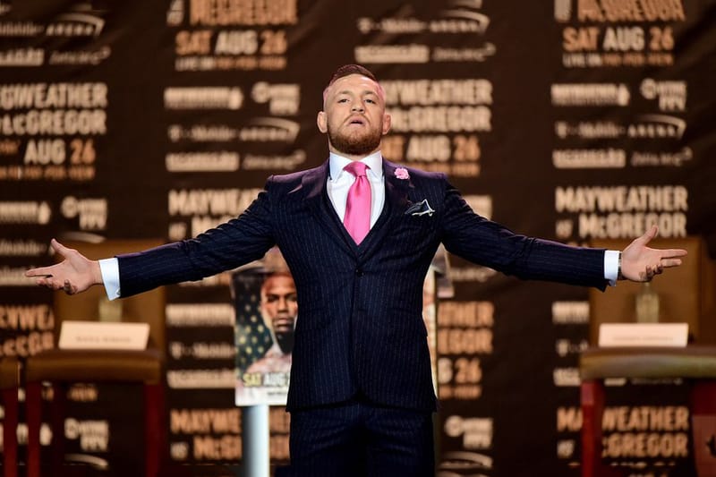 You Can Now Purchase Conor McGregor's 'F*ck You' Pinstripe Suit