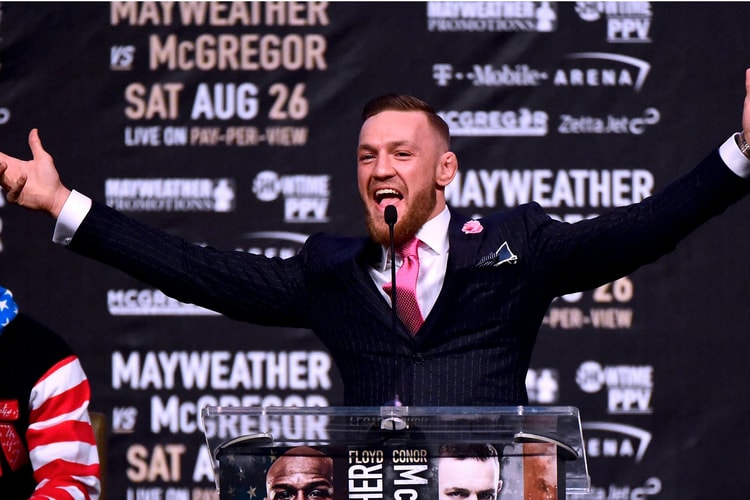 You Can Now Purchase Conor McGregor's "F*ck You" Pinstripe Suit for a Fraction of the Price