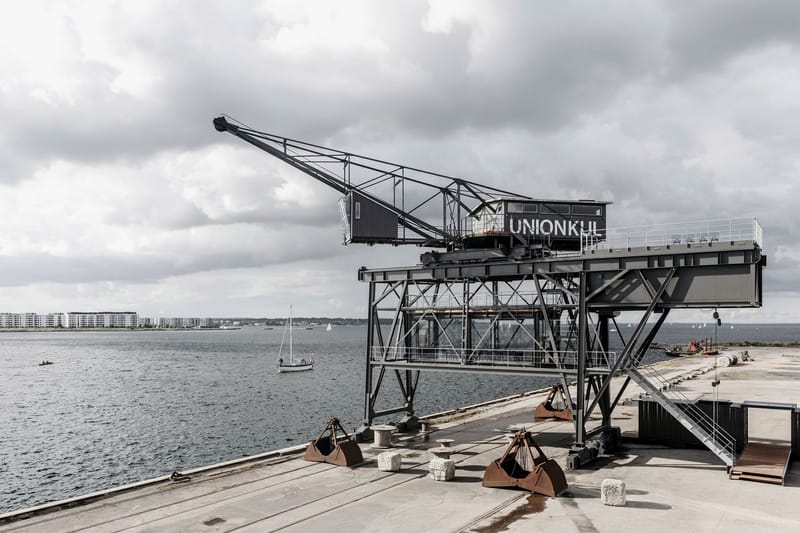 Arcgency Turns Copenhagen Coal Crane into a Luxury Hideaway for Two