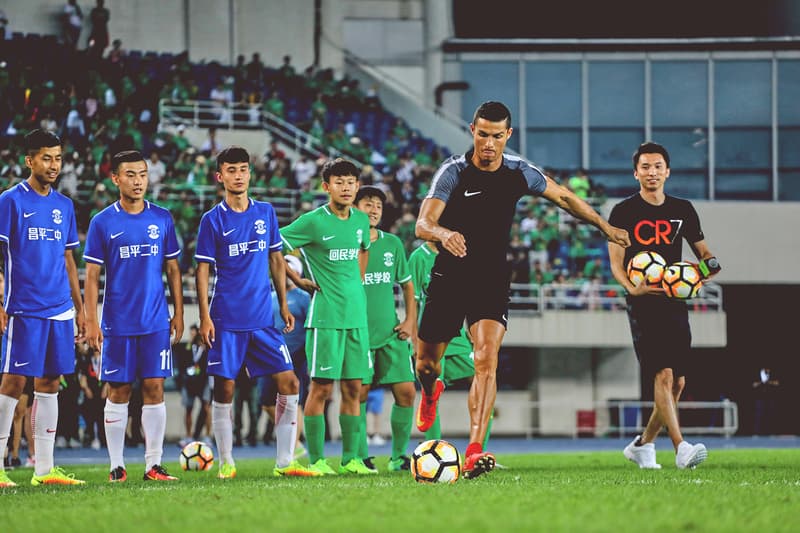 Cristiano Ronaldo Journeys to Shanghai and Beijing for His First Individual Nike CR7 Tour CSL