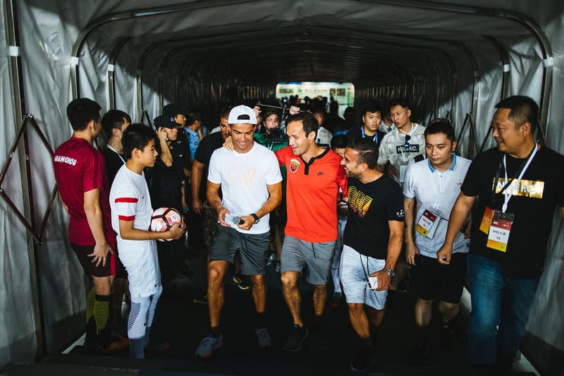 Cristiano Ronaldo Journeys to Shanghai and Beijing for His First Individual Nike CR7 Tour CSL