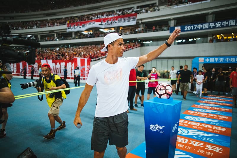 Cristiano Ronaldo Journeys to Shanghai and Beijing for His First Individual Nike CR7 Tour CSL