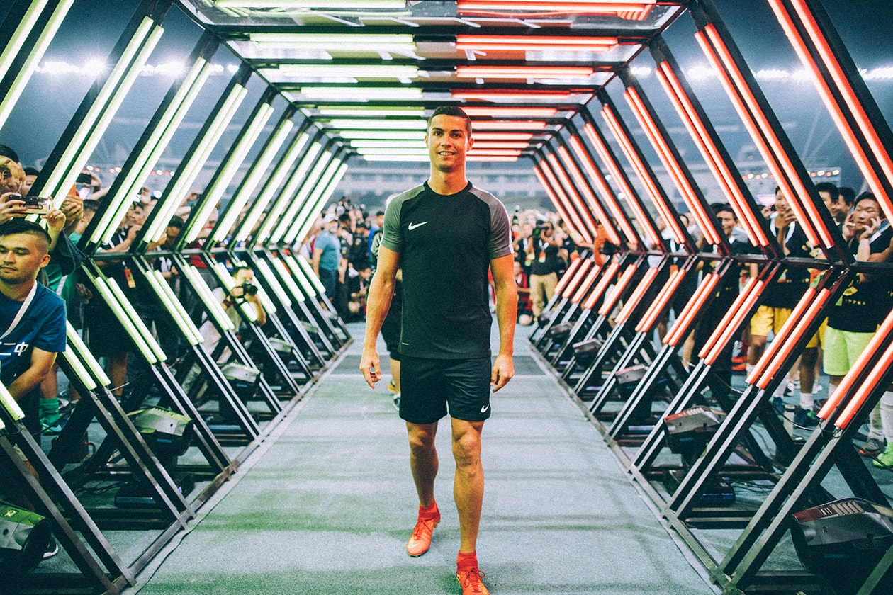 Cristiano Ronaldo Journeys to Shanghai and Beijing for His First Individual Nike CR7 Tour CSL