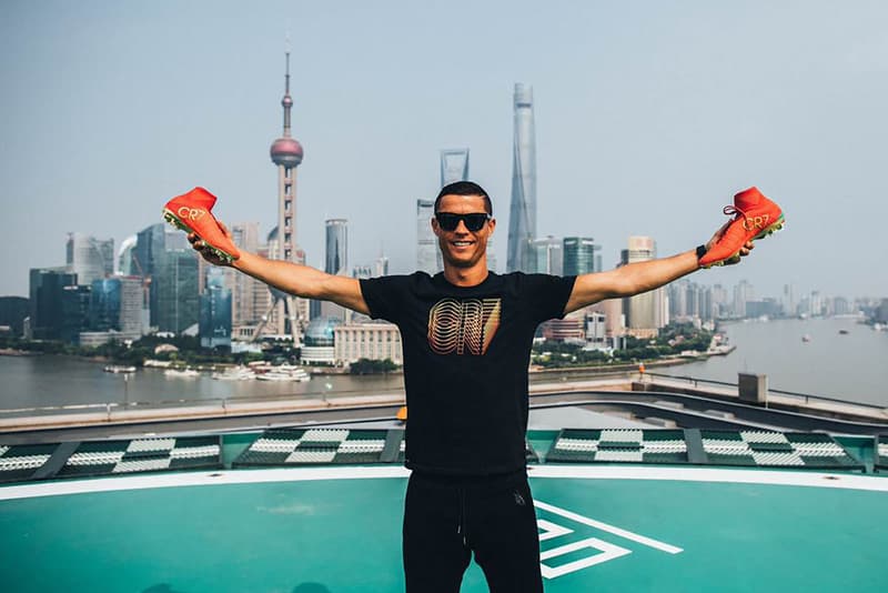 Cristiano Ronaldo Journeys to Shanghai and Beijing for His First Individual Nike CR7 Tour CSL