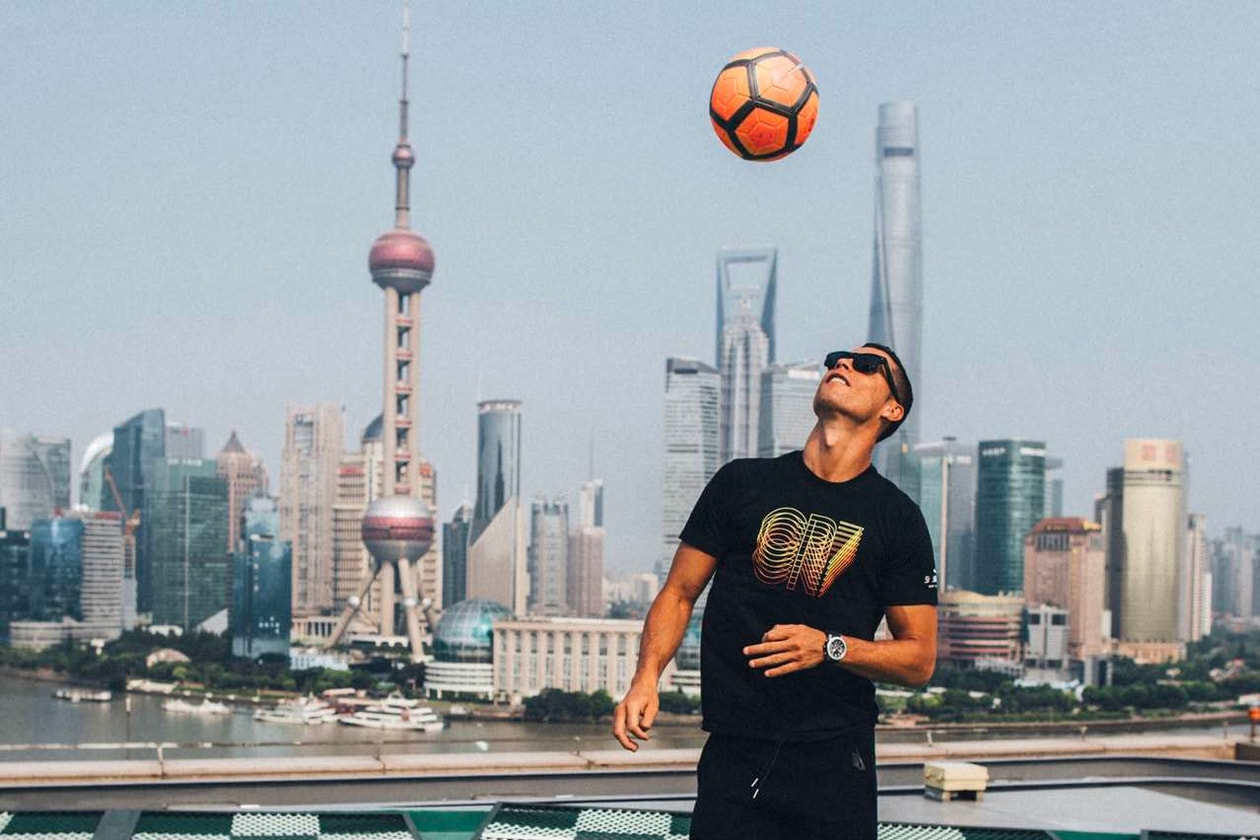 Cristiano Ronaldo Journeys to Shanghai and Beijing for His First Individual Nike CR7 Tour CSL