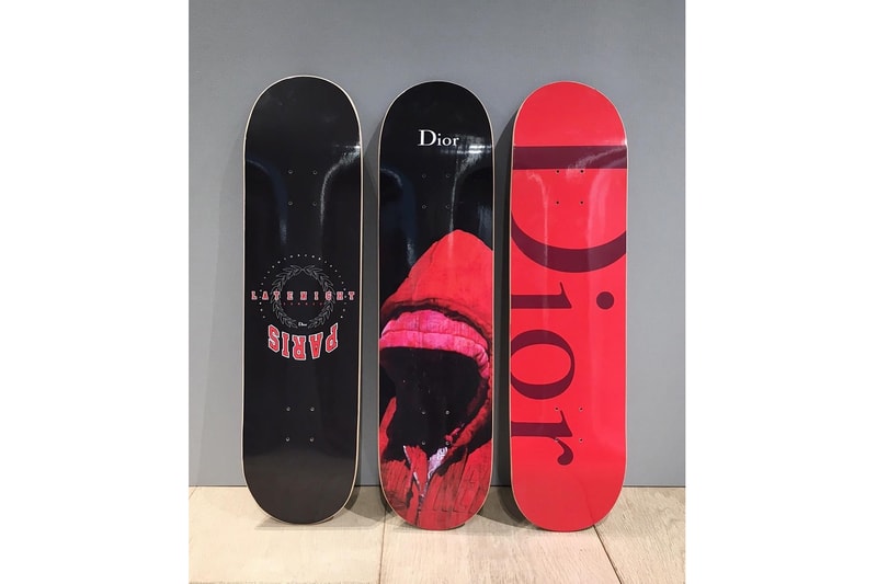 Dior Homme Skate Deck 2018 Collection