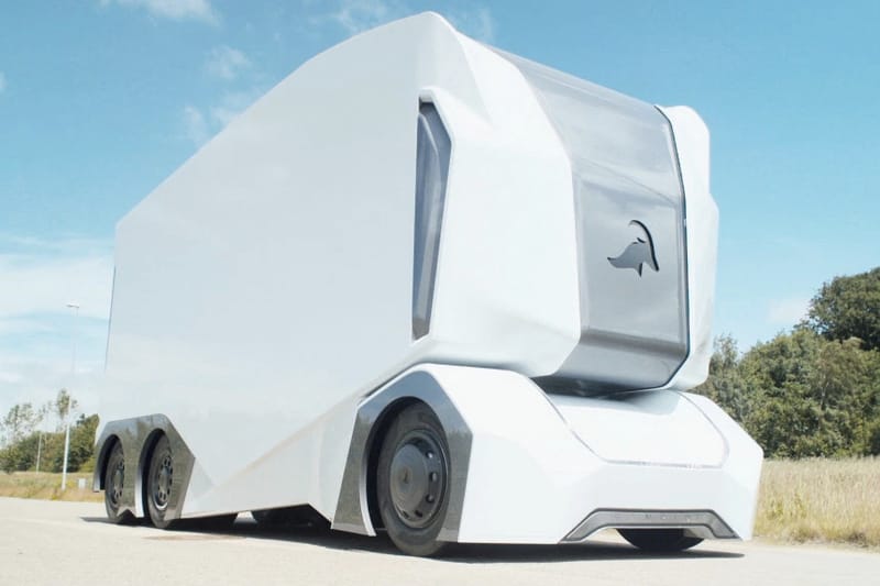 Take a Look at the Einride T-Pod, a Windowless Electric Self-Driving Truck