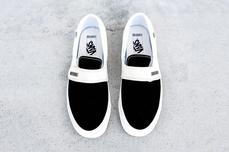 slip on velcro vans