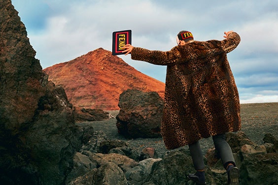 Fendi 2017 Fall/Winter Campaign Silvia Fendi Vocabulary Dictionary