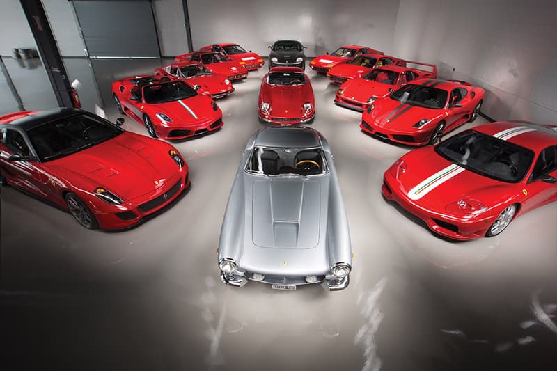 Ferrari Performance Collection Auction RM Sothebys Car Red Scuderia Spider Berlinetta GTB GTS Stradale 430 512 Scaglietti F40