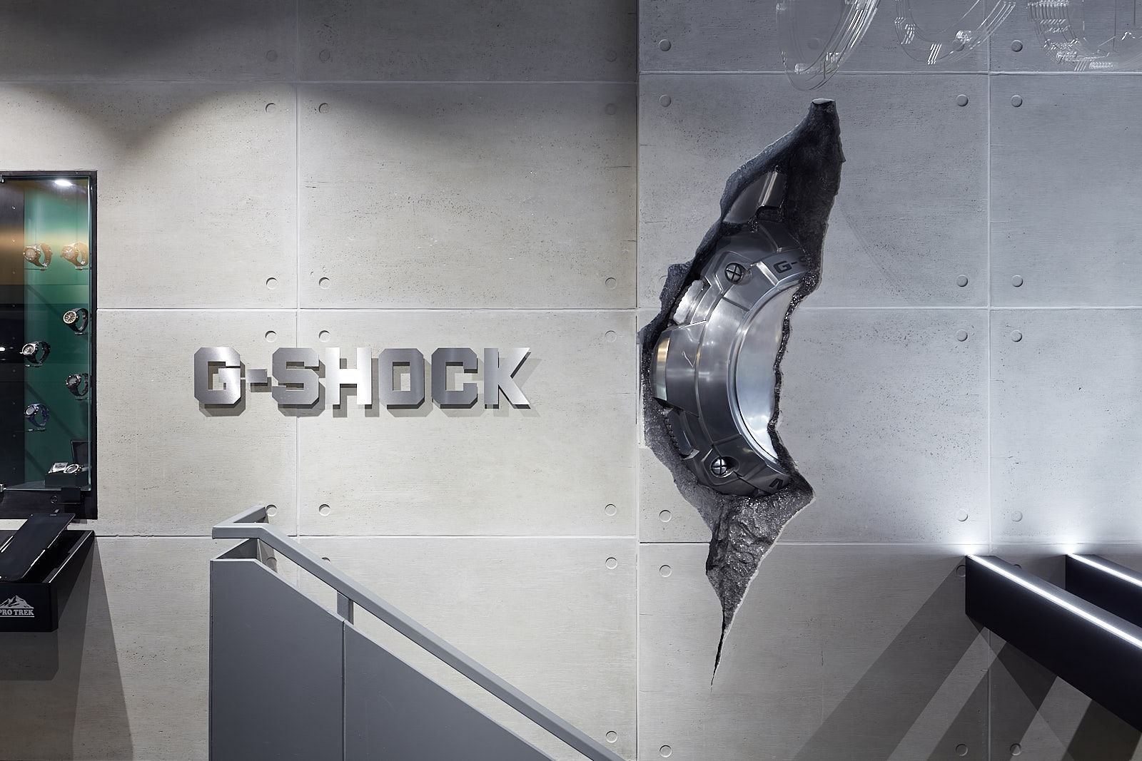 G SHOCK London Flagship Store shop Inside Interior Watches Casio Double Retail Carnaby street