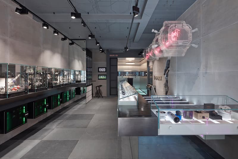 G SHOCK London Flagship Store shop Inside Interior Watches Casio Double Retail Carnaby street