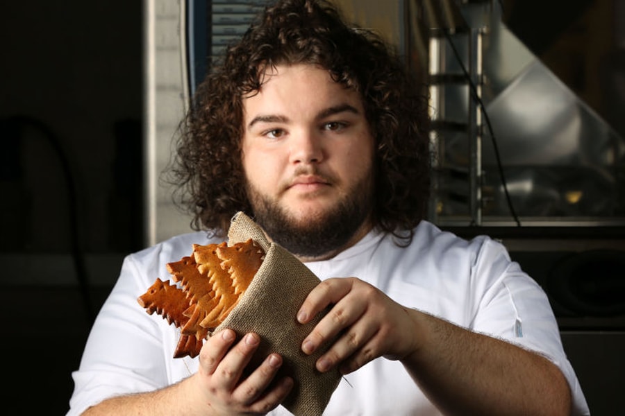 Game of Thrones Hot Pie Bakery You Know Nothing Jon Dough Direwolf Bread