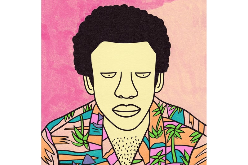 Gangster Doodles Post-It Note Illustrations Art Artwork Rappers A$AP Yams Childish Gambino Biggie Smalls Notorious BIG