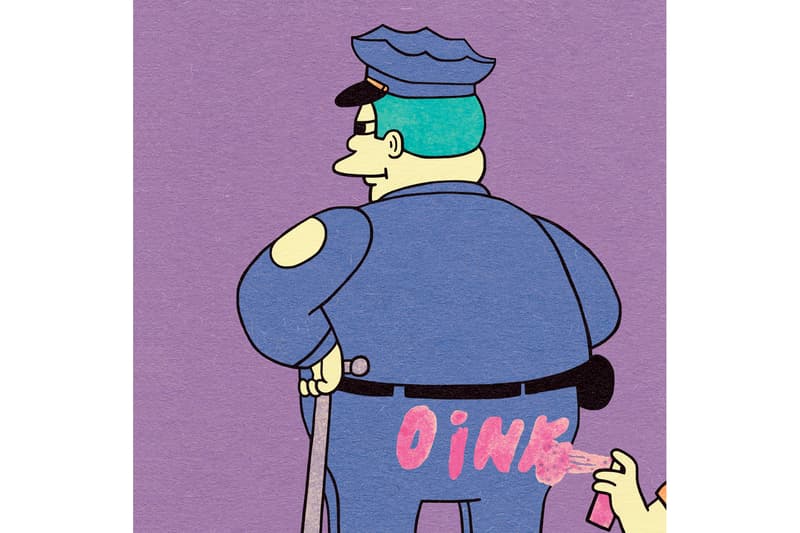 Gangster Doodles Post-It Note Illustrations Art Artwork Rappers A$AP Yams Childish Gambino Biggie Smalls Notorious BIG