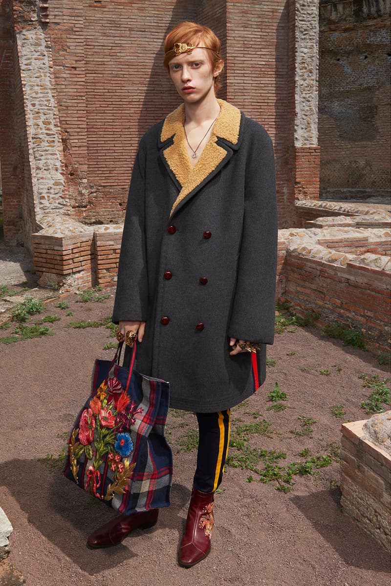 Gucci Cruise 2018 Collection Lookbook Menswear Renaissance rock n and roll