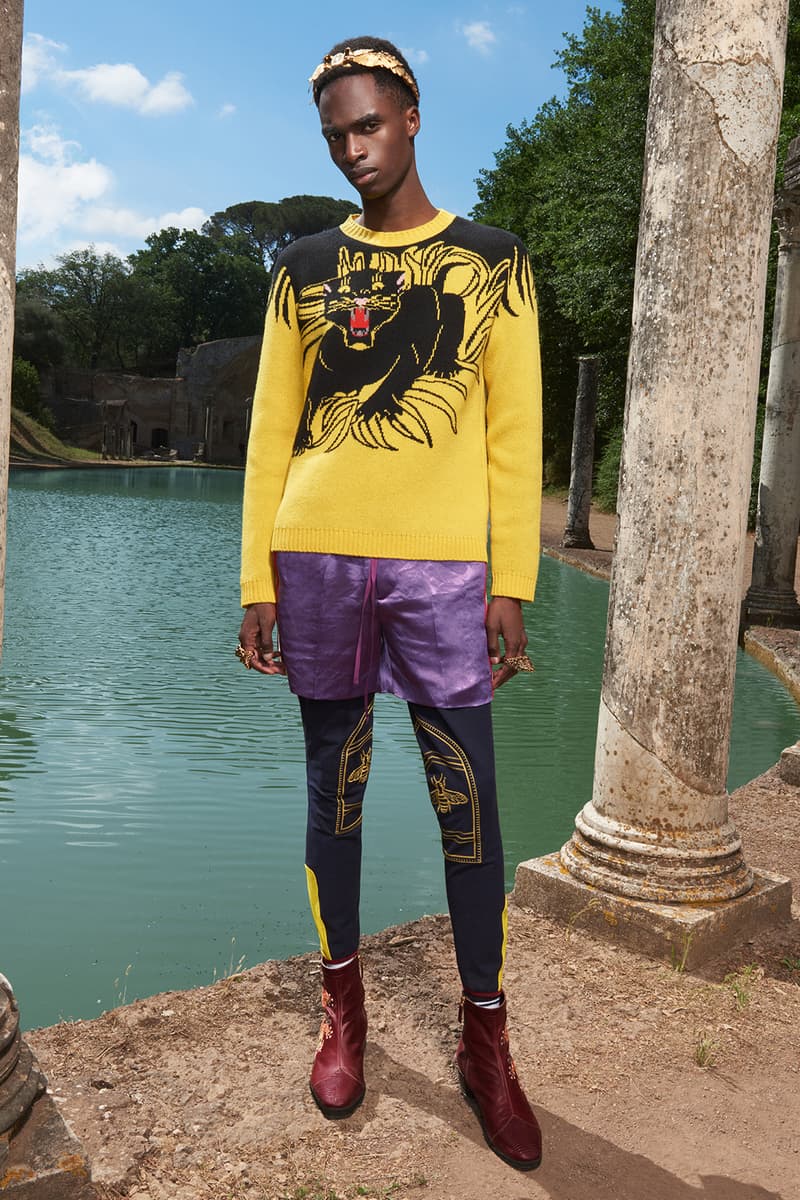 Gucci Cruise 2018 Collection Lookbook Menswear Renaissance rock n and roll