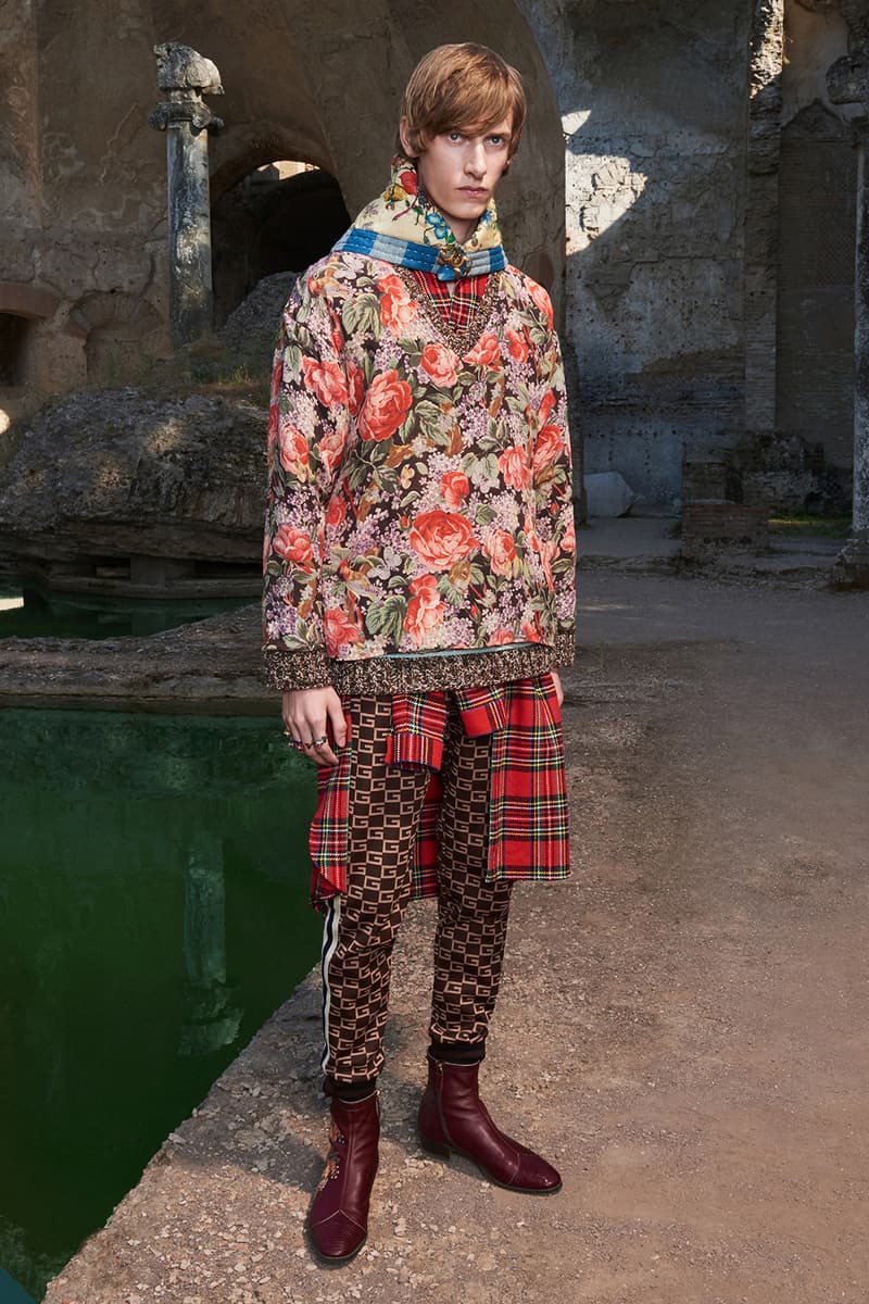 Gucci Cruise 2018 Collection Lookbook Menswear Renaissance rock n and roll
