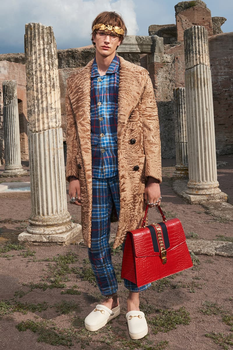 Gucci Cruise 2018 Collection Lookbook Menswear Renaissance rock n and roll