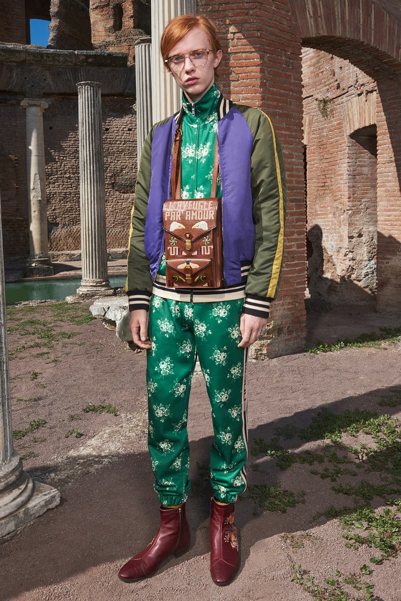 Gucci Cruise 2018 Collection Lookbook Menswear Renaissance rock n and roll