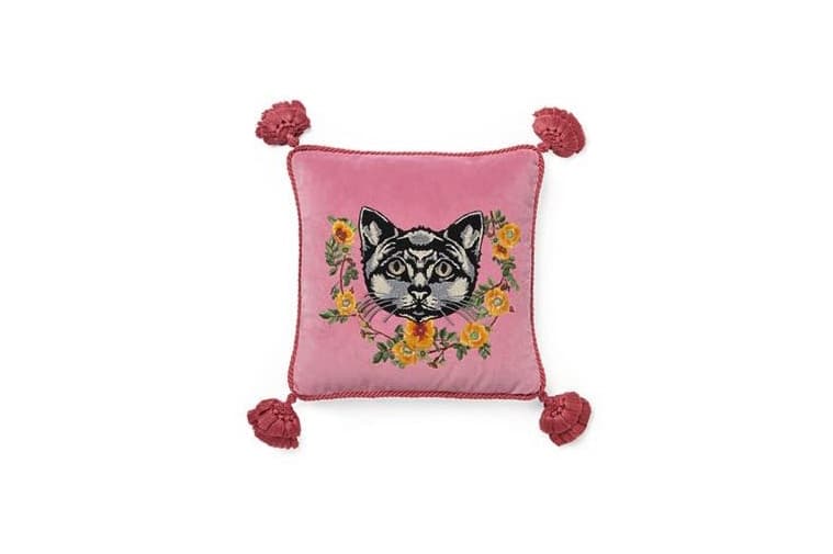 Gucci Home Decor Pillow Cushion Chair tray Candle Alessandro Michele 2017 September furniture