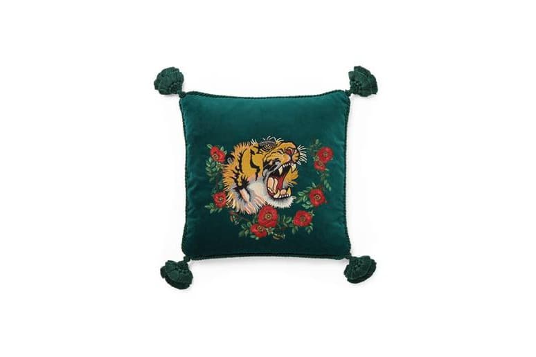 Gucci Home Decor Pillow Cushion Chair tray Candle Alessandro Michele 2017 September furniture