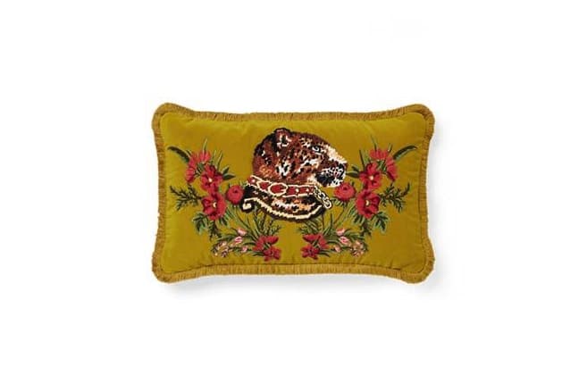 Gucci Home Decor Pillow Cushion Chair tray Candle Alessandro Michele 2017 September furniture