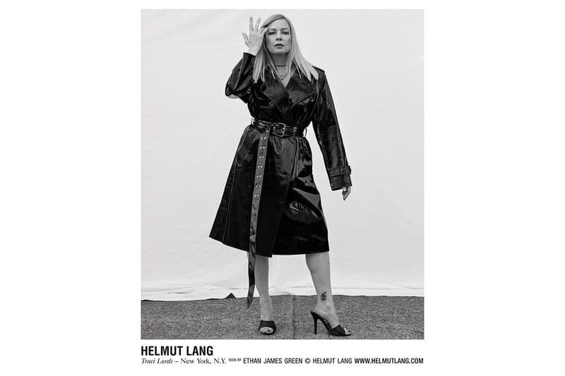 Helmut Lang 2017 Fall Winter Campaign Ethan James Green Shayne Oliver YOSHI Traci Lords