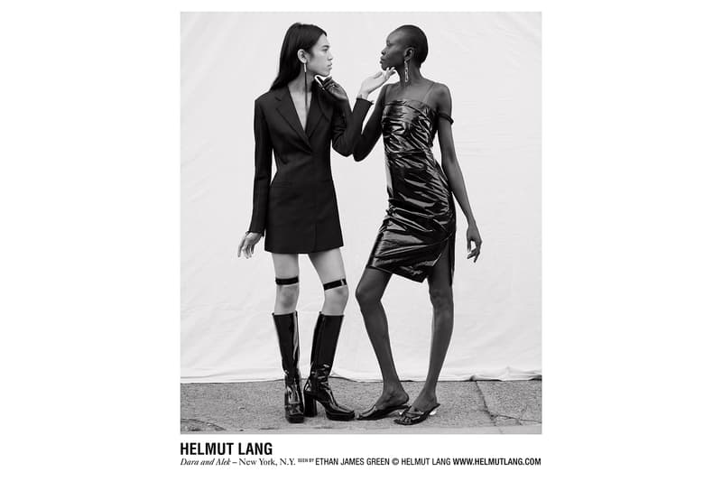 Helmut Lang 2017 Fall Winter Campaign Ethan James Green Shayne Oliver YOSHI Traci Lords