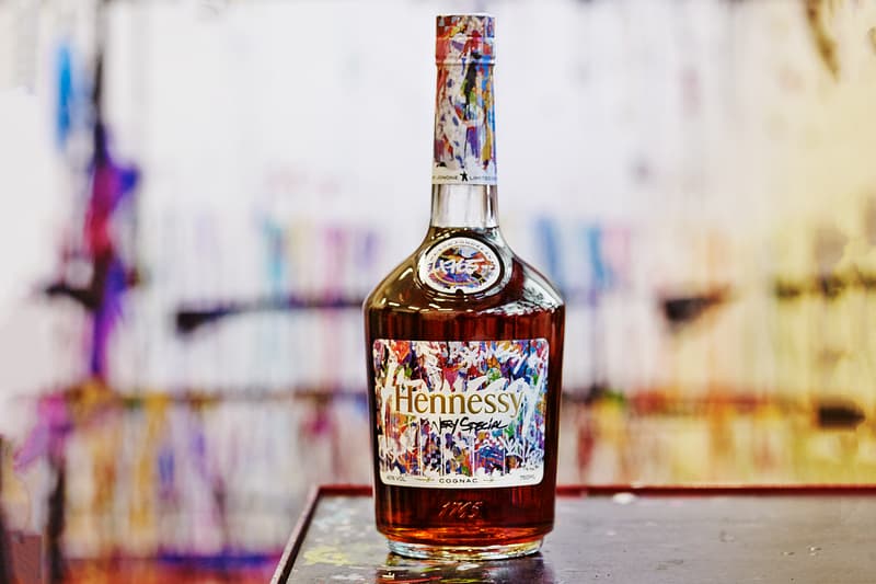 Hennessy Very Special JonOne Limited Edition Bottle Deluxe Edition Paint Can Jigger Sketch Notebook Cognac VS