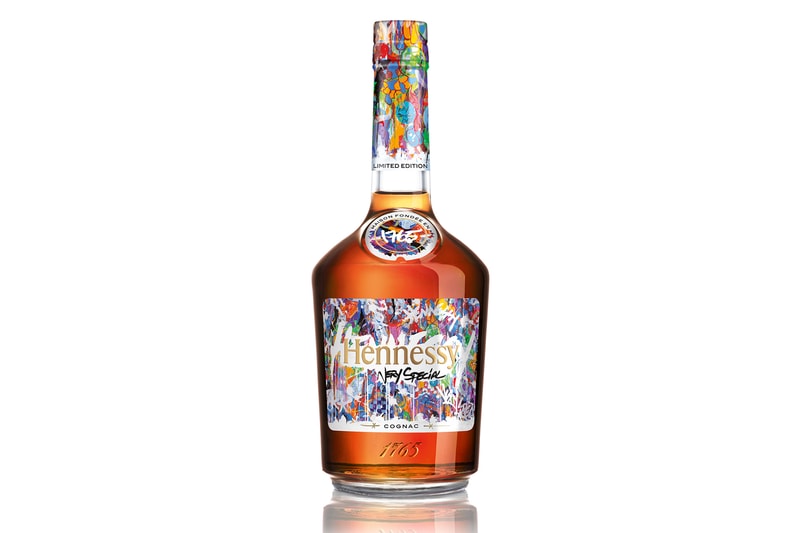 Hennessy Very Special JonOne Limited Edition Bottle Deluxe Edition Paint Can Jigger Sketch Notebook Cognac VS
