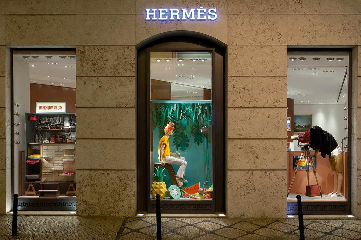 Hermes Store Front