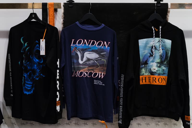 Heron Preston New York Pop-Up