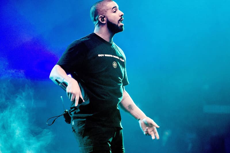 Hip Hop R&B Passes Rock Most Consumed Genre in US drake concert stage performance stone island