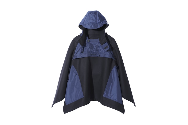 H&M Studio colette Collaboration Teaser anorak poncho hybrid jacket coat outerwear blue