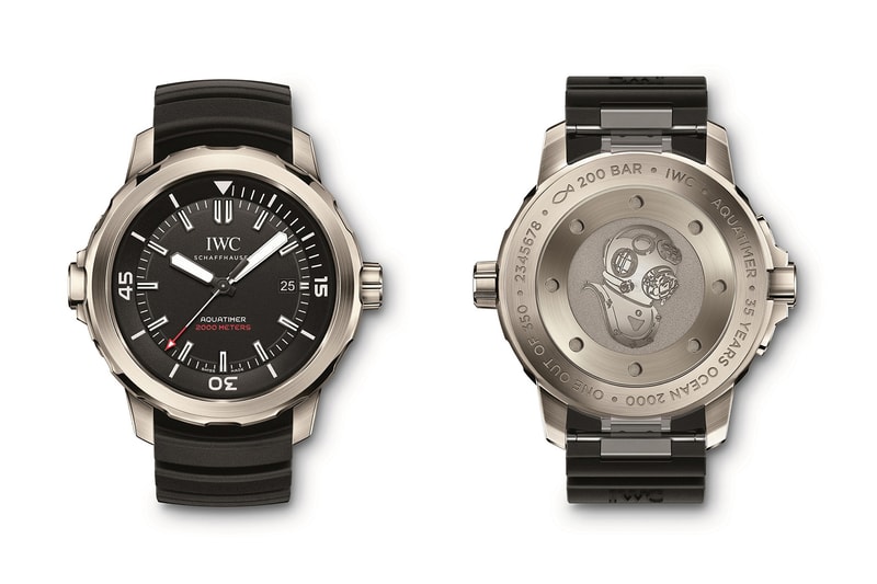 IWC Schaffhausen Aquatimer Automatic 2000 Edition 35 Years Ocean 2000 Watch