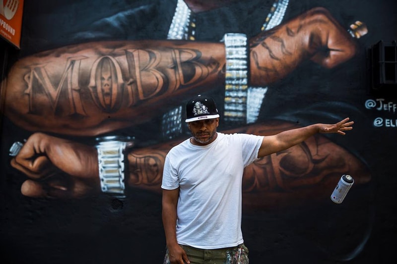 Jeff Henriquez Prodigy Mural Mobb Deep Street Art Artist