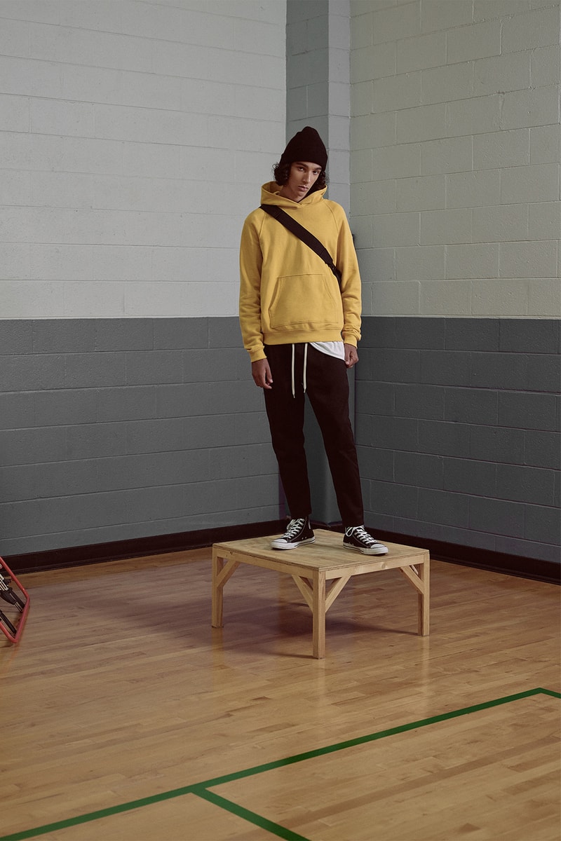 John Elliott 2017 Fall Winter Collection Lookbook Stretch The Floor 10th Anniversary Season Patrick Maus sportswear high school sports