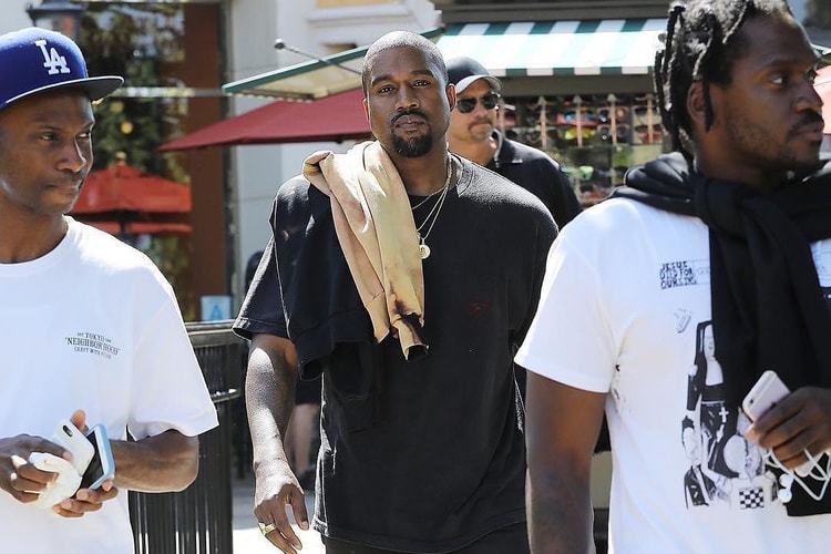 Kanye West Seen Wearing Unreleased All-Black Yeezy Runners