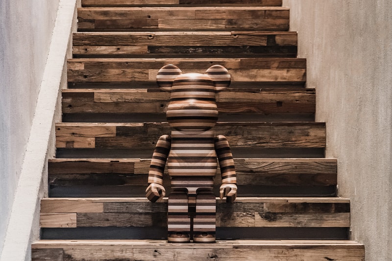 Karimoku Medicom Toy 1000 Horizon Wood Bearbrick be@rbrick sold 58 pounds