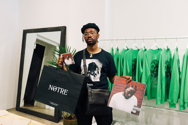 Kendrick Lamar DAMN. Pop-Up Event at Notre