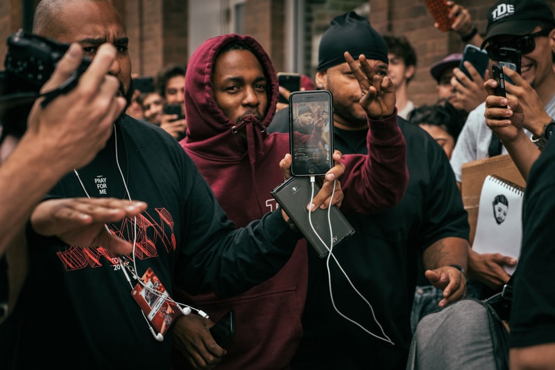 Kendrick Lamar DAMN. Pop-Up Event at Notre