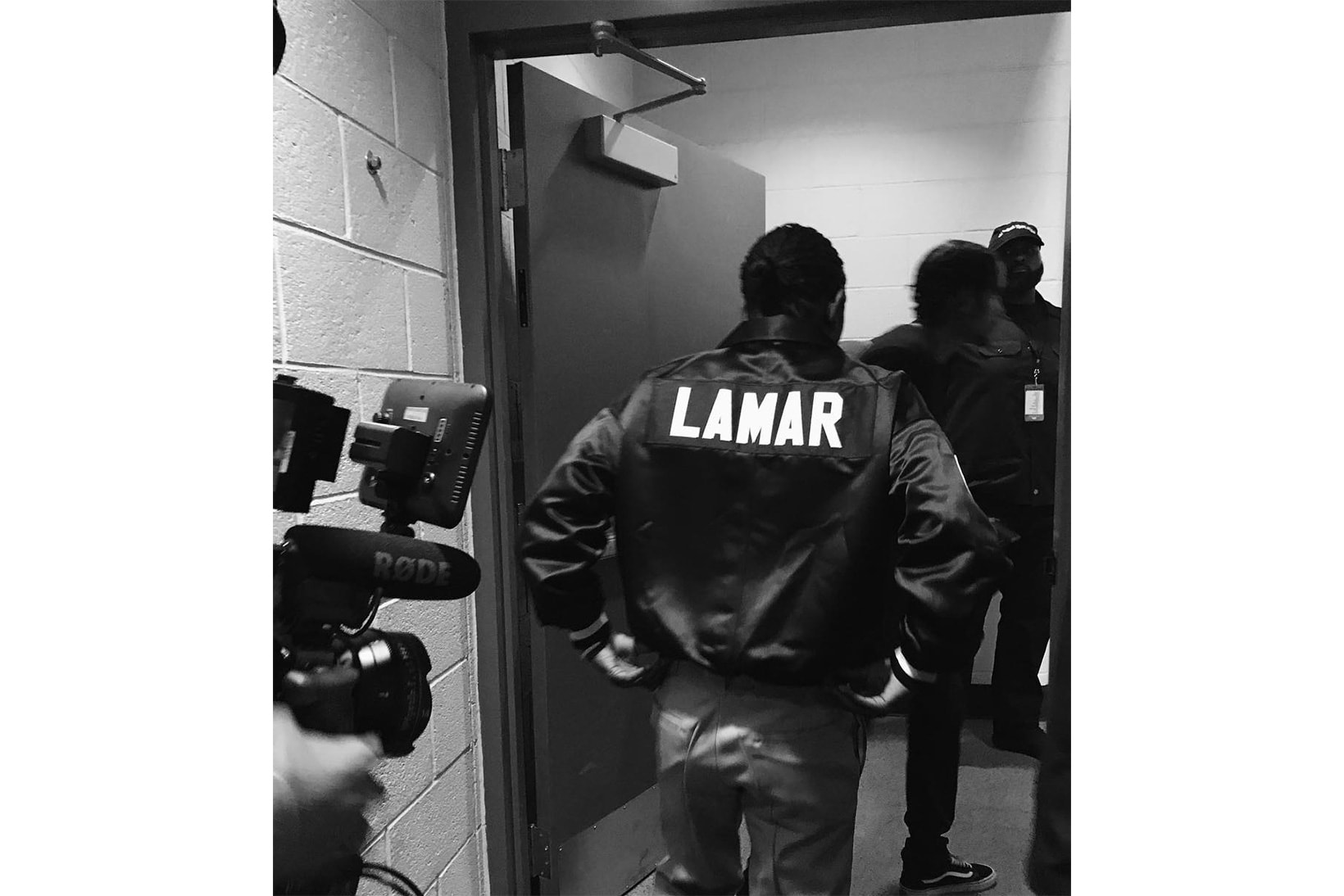 Kendrick Lamar DAMN Tour Custom Fear of God Coaches Jacket 1997 fifth collection jerry lorenzo travis scott concert
